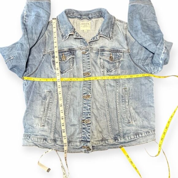 TORRID Women’s Light Wash Classic Denim Jean Jacket Size 2X - Picture 6 of 6